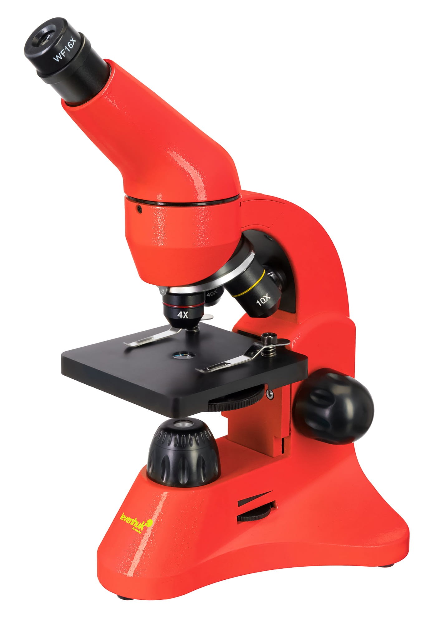 Mikroskop Levenhuk Rainbow 50L PLUS Orange powiększenie 1280x