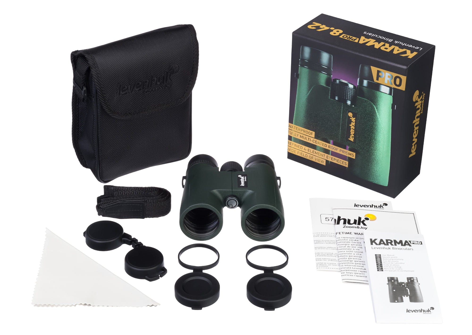 Zestaw akcesoriów Levenhuk Karma PRO 8x42