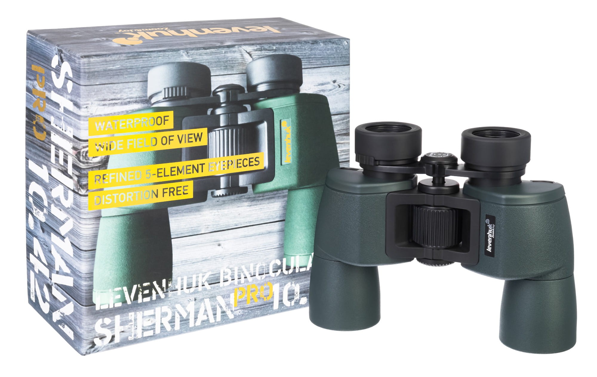 Opakowanie lornetki Levenhuk Sherman PRO 10x42