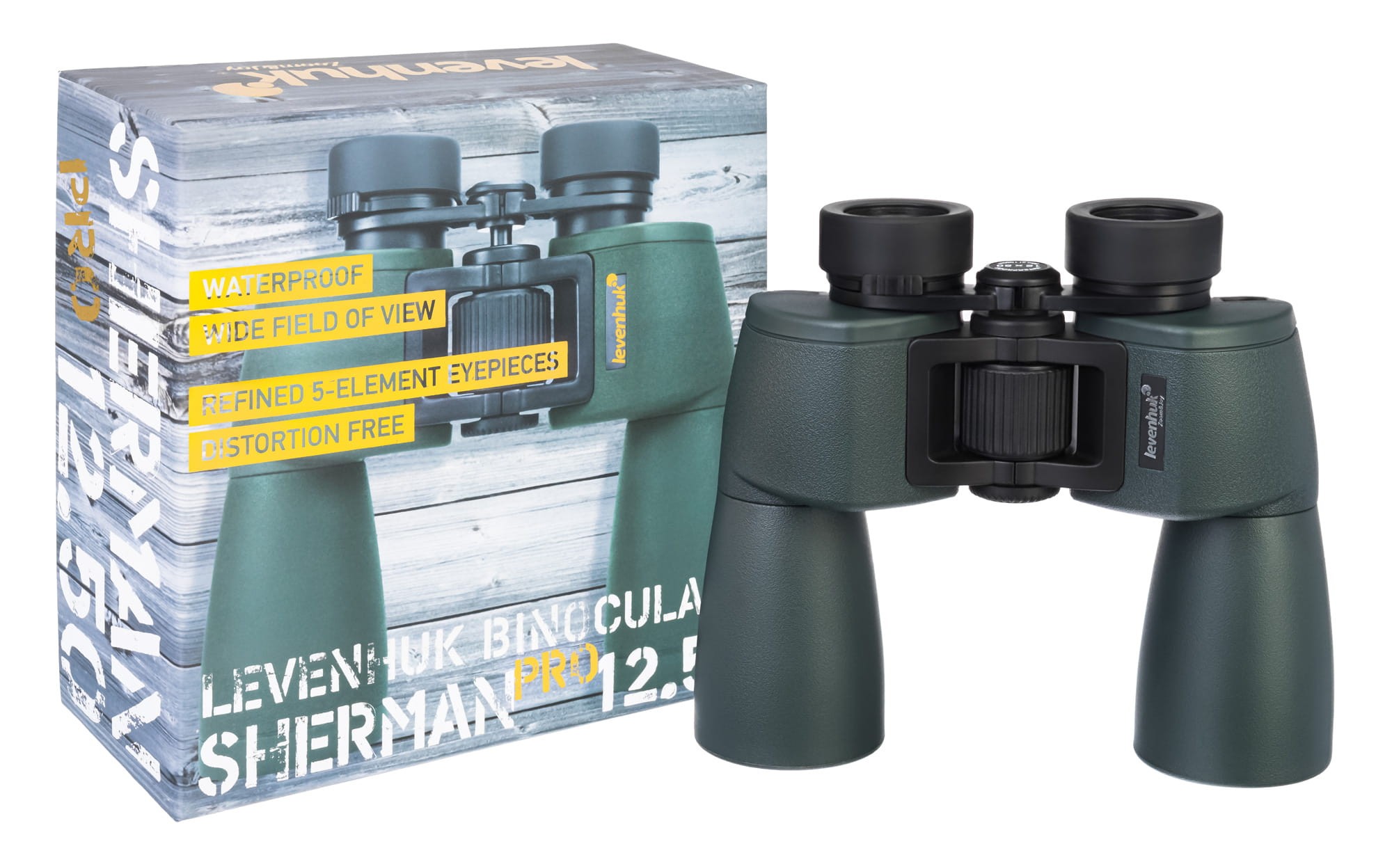Opakowanie lornetki Levenhuk Sherman PRO 12x50