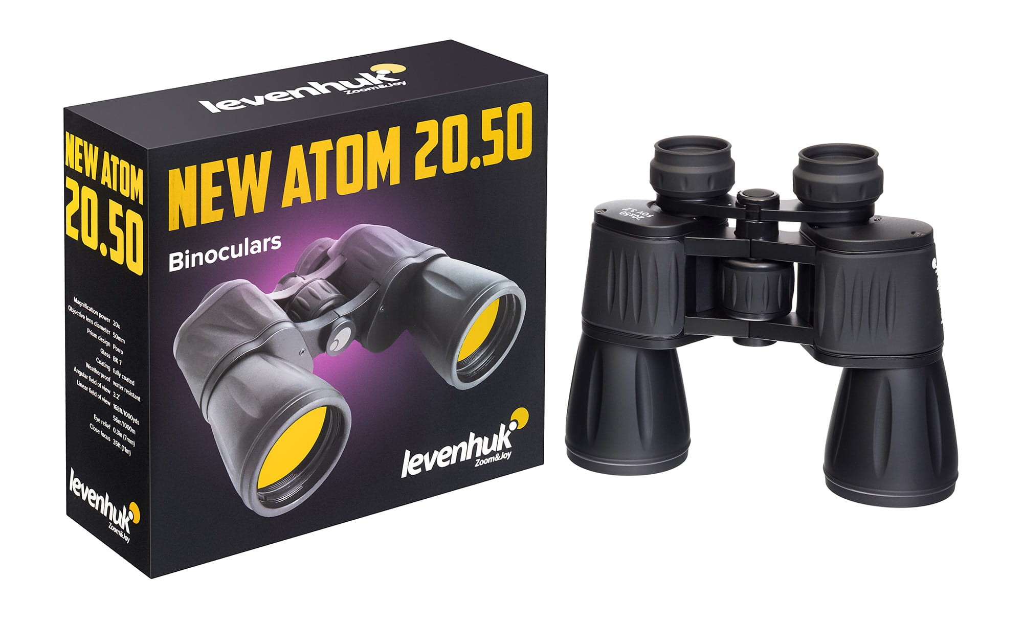 Pudełko lornetki Levenhuk New Atom 20x50