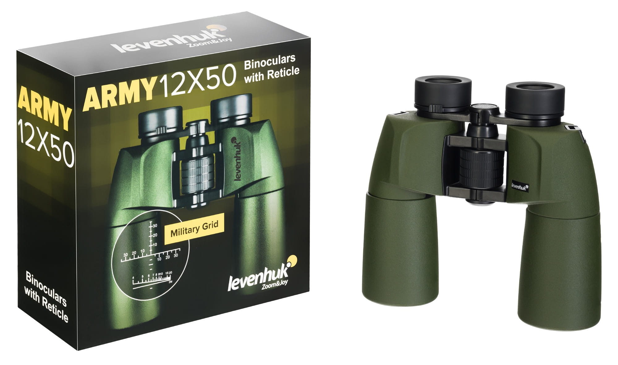 Opakowanie lornetki Levenhuk Army 12x50