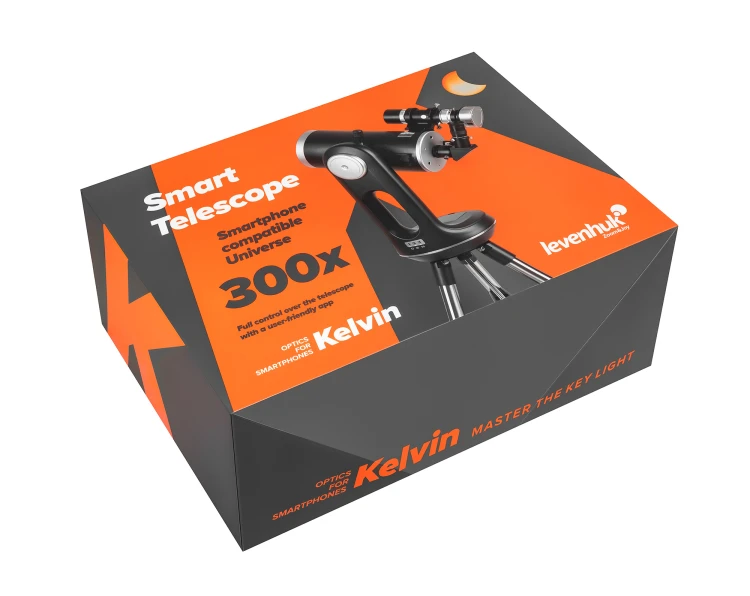 Inteligentny teleskop Levenhuk Kelvin Bright STM127