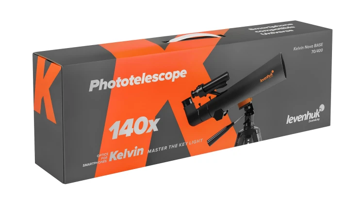 Fototeleskop Levenhuk Kelvin Nova BASE 70/400