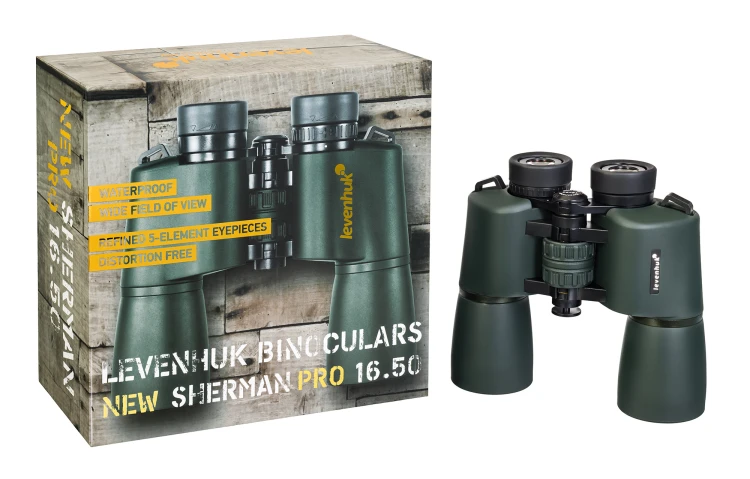 Lornetka Levenhuk New Sherman PRO 16x50