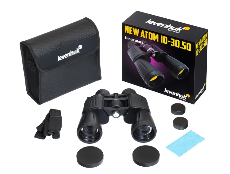 Lornetka Levenhuk New Atom 10-30x50 ZOOM