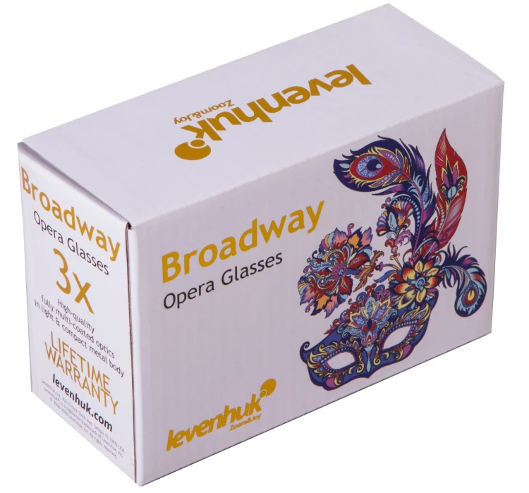 Lornetka teatralna Levenhuk Broadway 325C Blue Wave