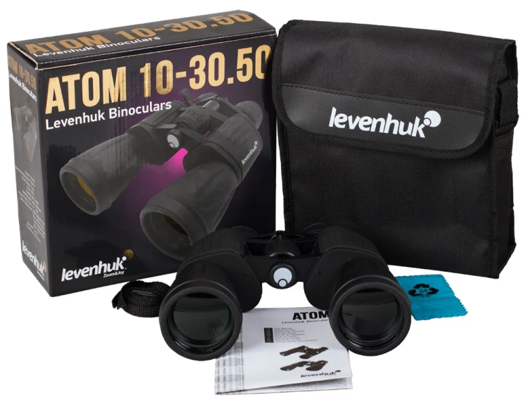Lornetka Levenhuk Atom 10-30x50 ZOOM