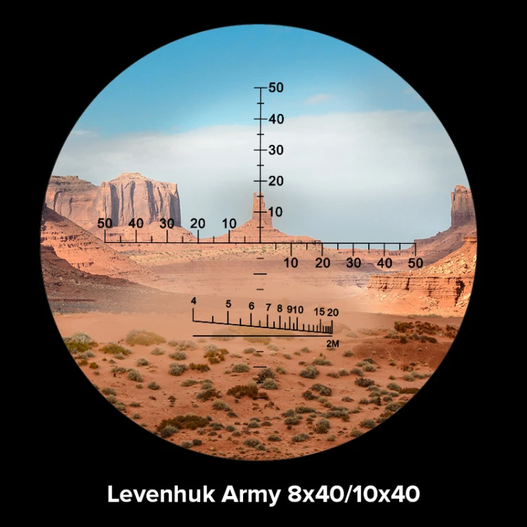 Lornetka z celownikiem Levenhuk Army 8x40