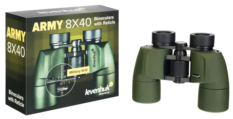 Lornetka z celownikiem Levenhuk Army 8x40