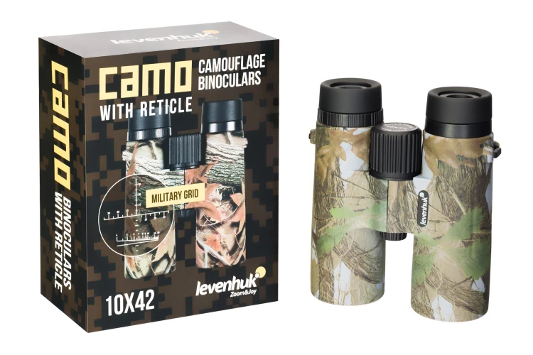 Lornetka z celownikiem Levenhuk Camo 10x42 Grass