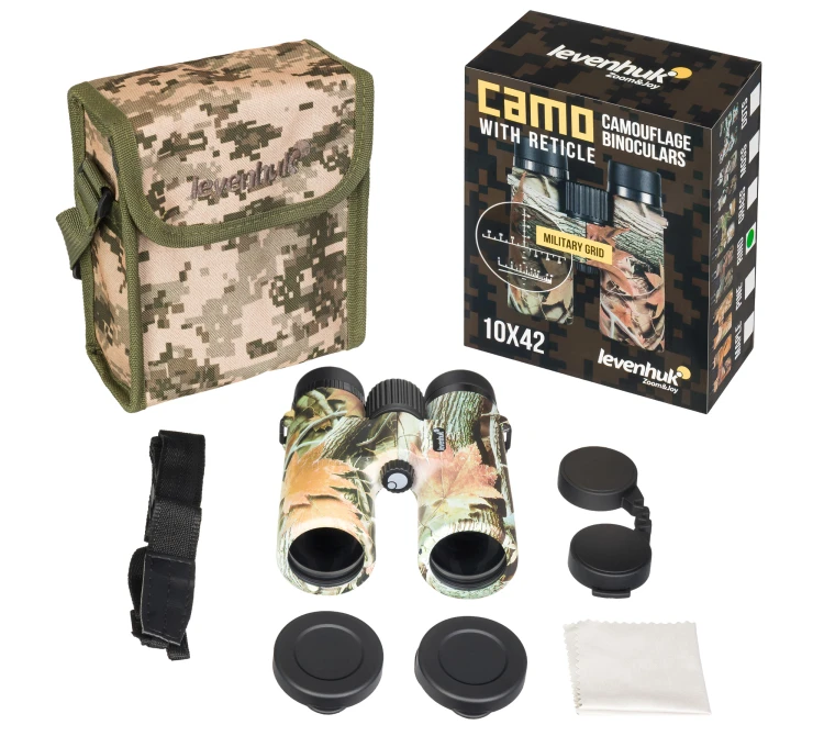 Lornetka z celownikiem Levenhuk Camo 10x42 Rind