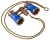 Lornetka teatralna Levenhuk Broadway 325C Blue Wave