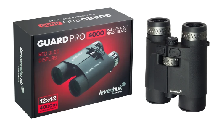 Lornetka z dalmierzem Levenhuk Guard PRO 4000 12x42