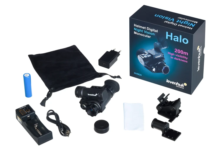 Monokular noktowizyjny Levenhuk Halo NVM20 Helmet