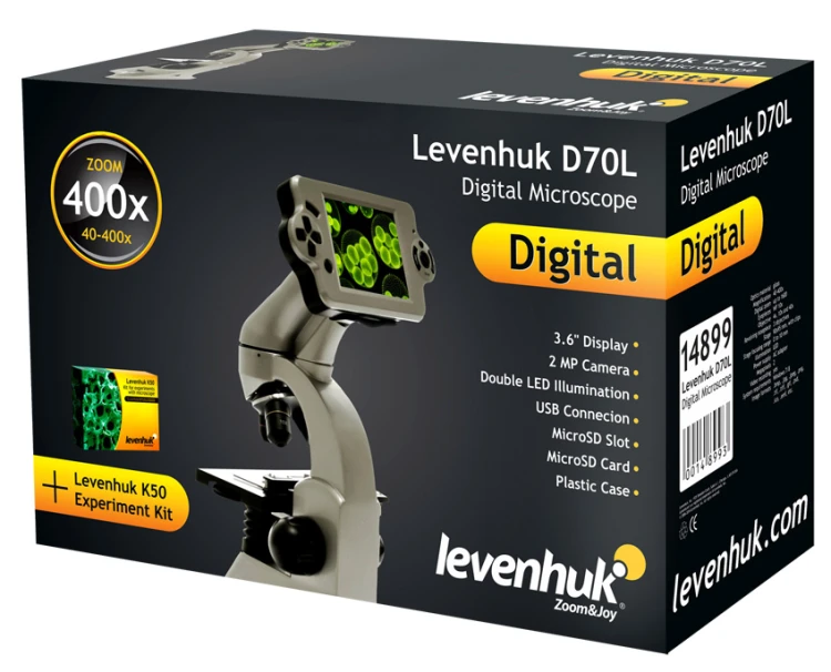 Mikroskop cyfrowy Levenhuk D70L