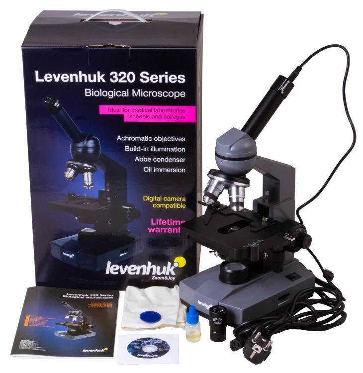 Mikroskop cyfrowy Levenhuk D320L BASE 3M