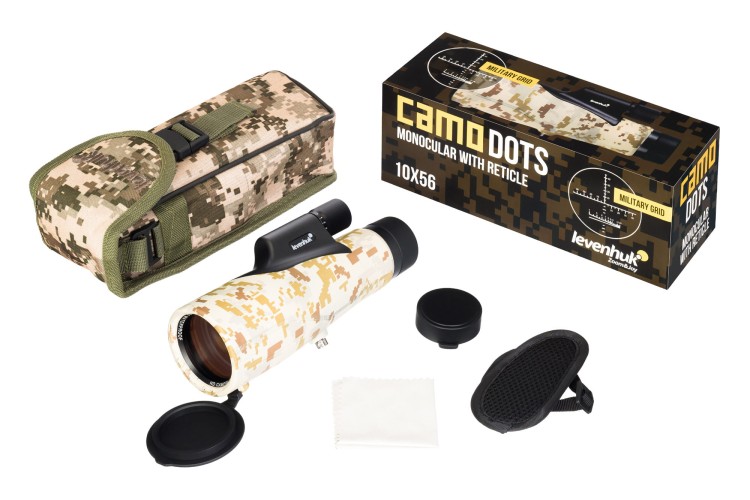 Monokular z celownikiem Levenhuk Camo 10x56 Dots