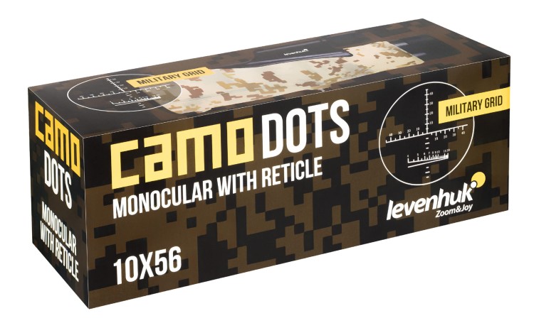 Monokular z celownikiem Levenhuk Camo 10x56 Dots