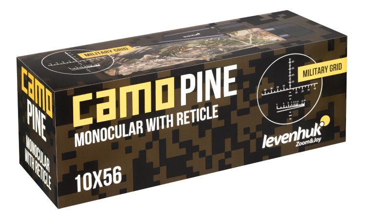 Monokular z celownikiem Levenhuk Camo 10x56 Pine