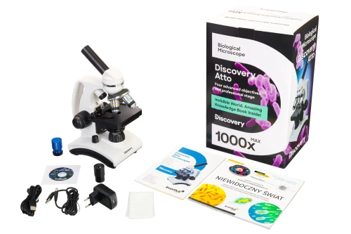 Mikroskop cyfrowy Discovery Atto Polar + książka