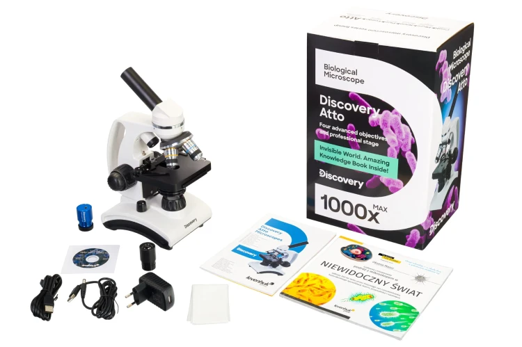 Mikroskop cyfrowy Discovery Atto Polar + książka