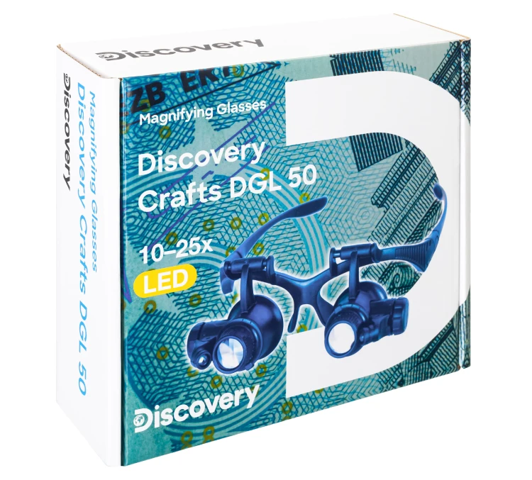 Okulary powiększające Discovery Crafts DGL 50