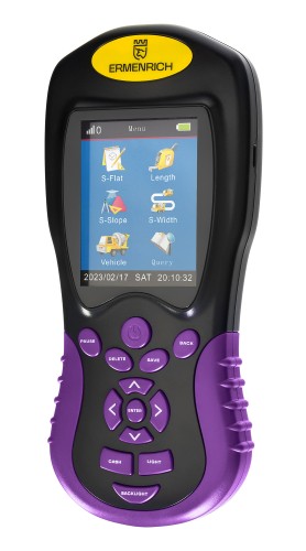 Miernik powierzchni gruntów z GPS Ermenrich Reel BD30 purpurowy