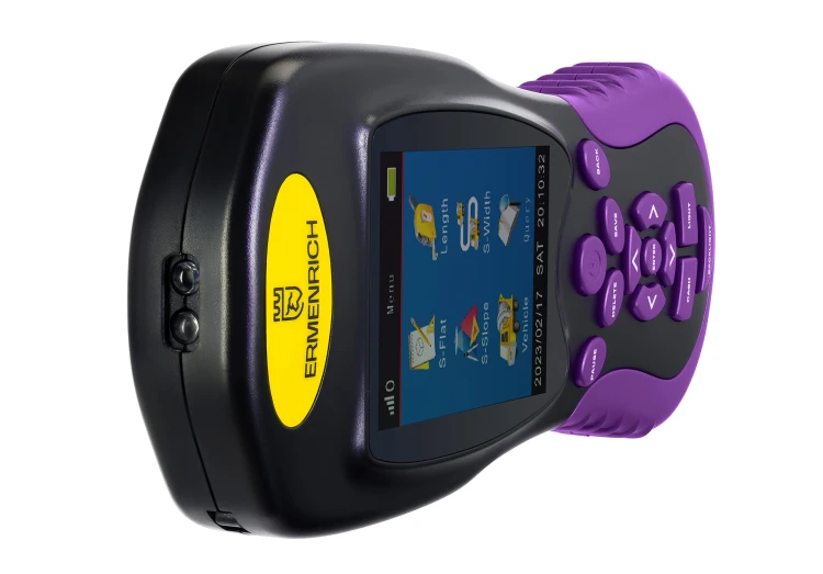 Miernik powierzchni gruntów z GPS Ermenrich Reel BD30 purpurowy