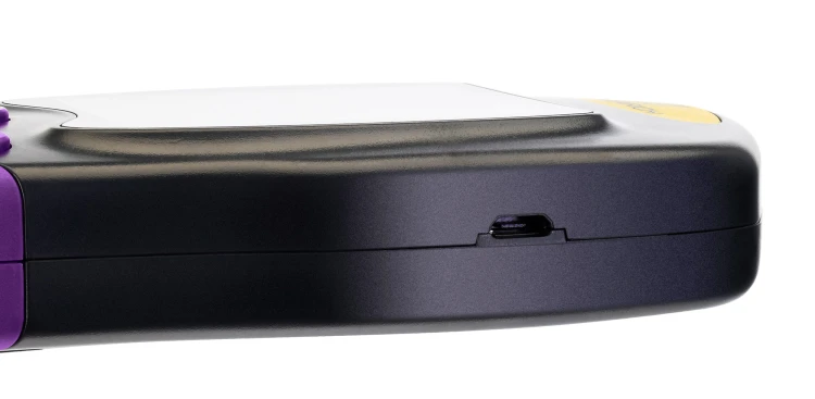 Miernik powierzchni gruntów z GPS Ermenrich Reel BD30 purpurowy