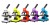 Mikroskop Levenhuk Rainbow 2L Orange
