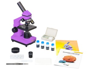 Mikroskop Levenhuk Rainbow 2L PLUS Amethyst