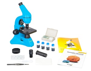 Mikroskop Levenhuk Rainbow 50L Azure