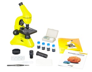 Mikroskop Levenhuk Rainbow 50L Lime