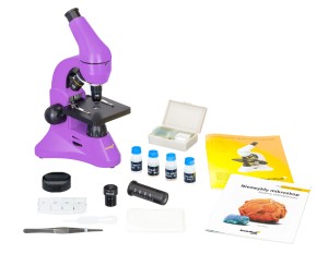 Mikroskop Levenhuk Rainbow 50L PLUS Amethyst