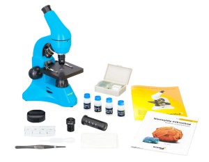 Mikroskop Levenhuk Rainbow 50L PLUS Azure