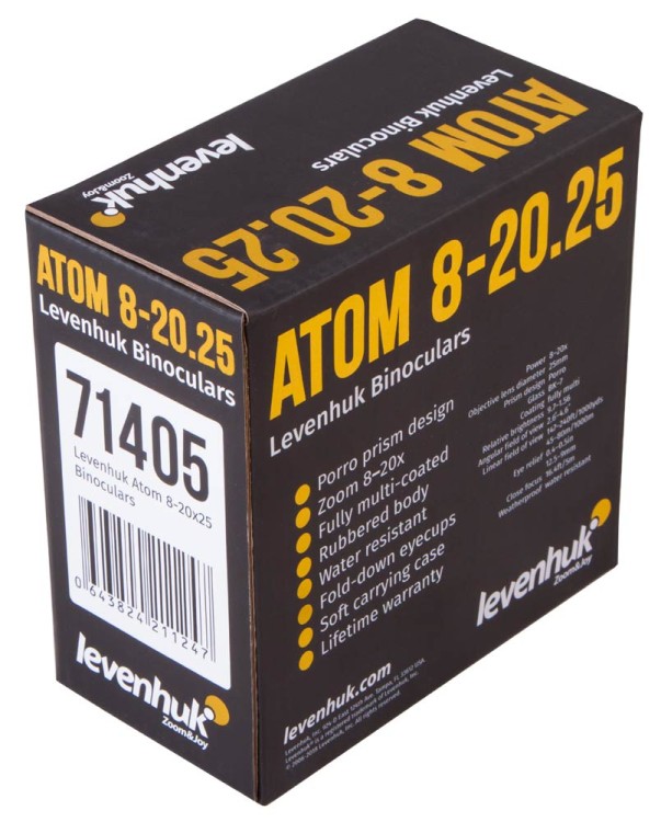 Lornetka Levenhuk Atom 8-20x25 ZOOM
