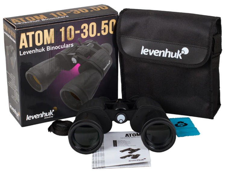 Lornetka Levenhuk Atom 10-30x50 ZOOM