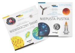Levenhuk "Kosmos. Niepusta Pustka", "Niewidoczny świat" (wydanie dwutomowe) / Miękka oprawa