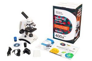 Mikroskop cyfrowy Discovery Femto Polar + książka