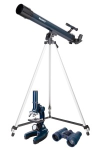 Zestaw Discovery Scope 3 z mikroskopem, teleskopem i lornetką