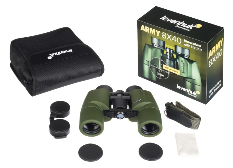 Lornetka z celownikiem Levenhuk Army 8x40