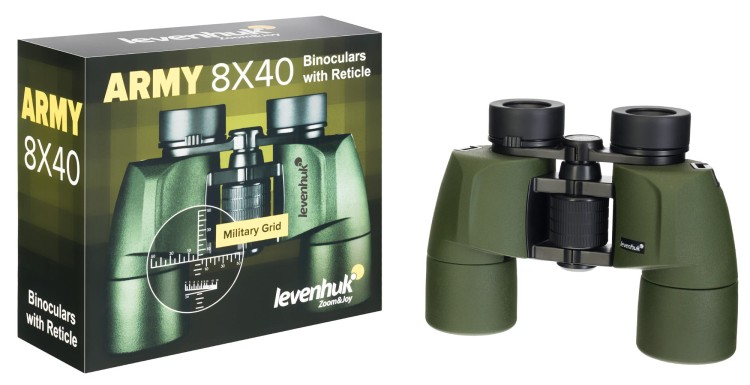 Lornetka z celownikiem Levenhuk Army 8x40