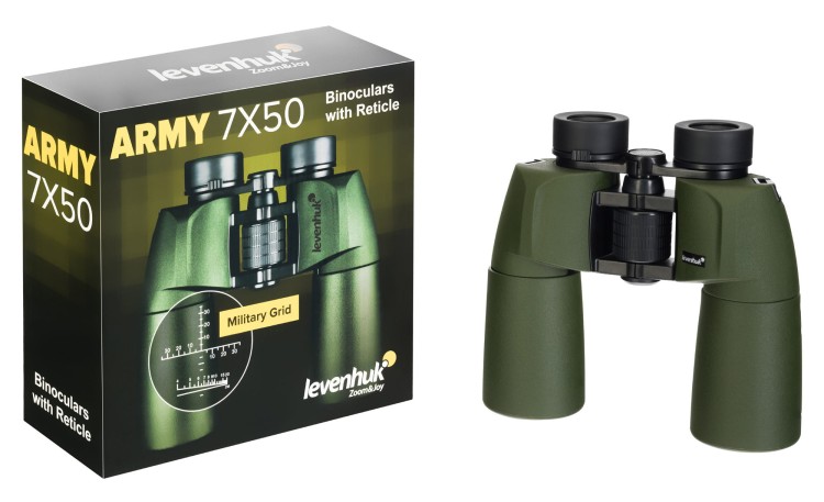 Lornetka z celownikiem Levenhuk Army 7x50