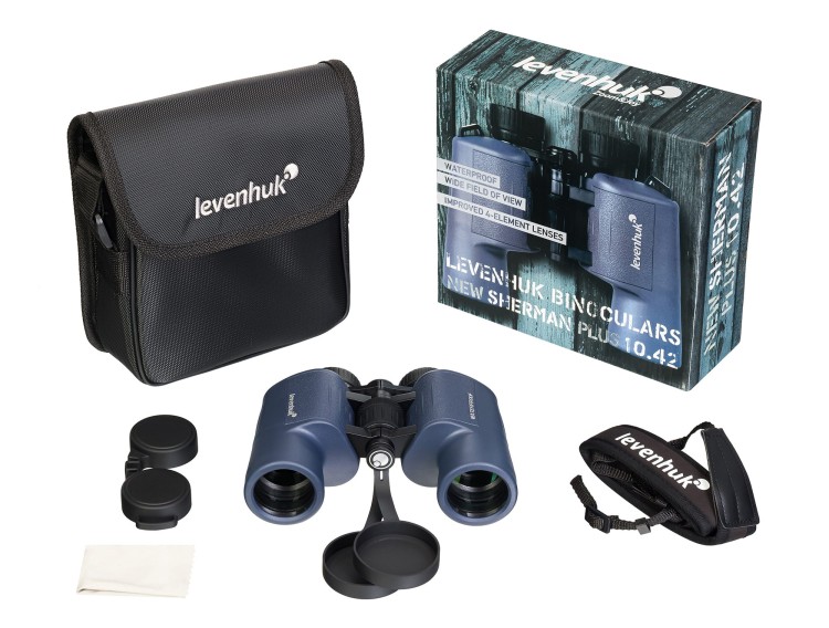 Lornetka Levenhuk New Sherman PLUS 10x42