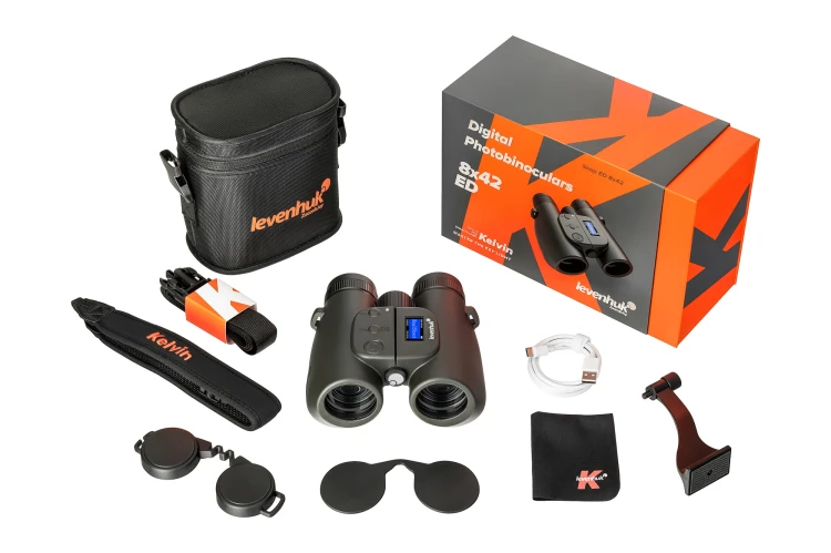 Cyfrowa fotolornetka Levenhuk Kelvin Snap ED 8x42