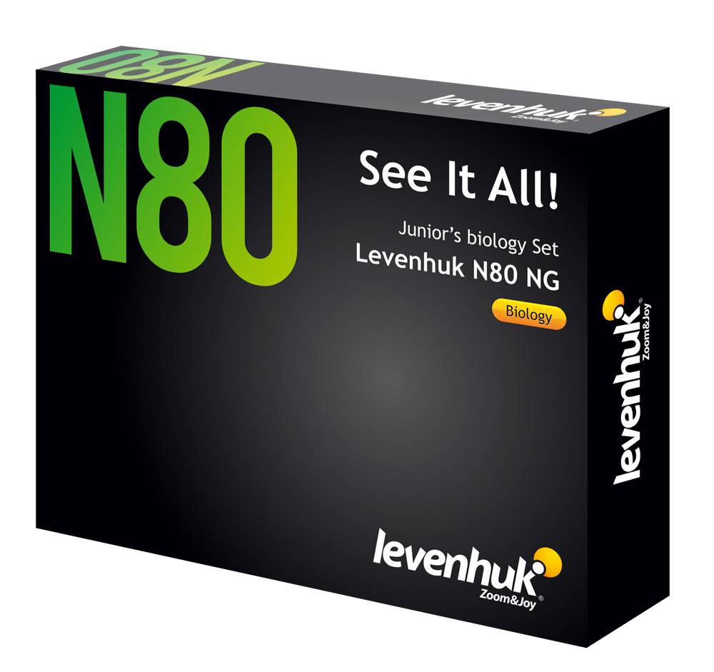 Zestaw gotowych preparatów Levenhuk N80 NG